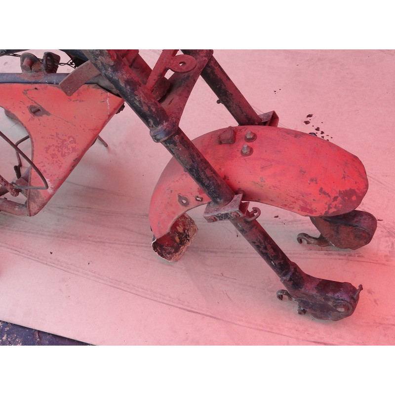 Sucata Moto Antiga Xispa Década 70 No Estado Sem Documentação 