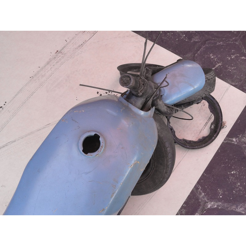 Sucata Moto Antiga Xispa Década 70 No Estado Sem Documentação 