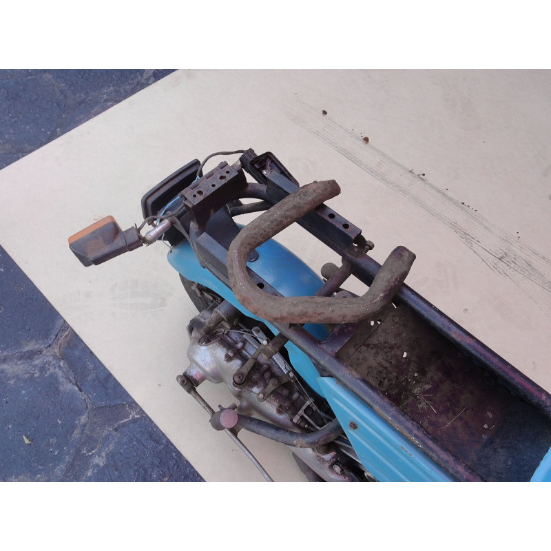 Sucata Moto Antiga Xispa Década 70 No Estado Sem Documentação 