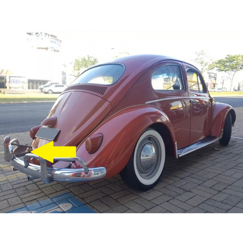 Suporte da Lâmina do Parachoque Fusca até 70 Dianteiro e Traseiro - Jogo