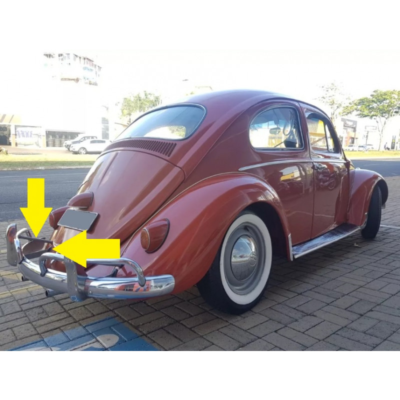 Suporte do Parachoque Dianteiro e Traseiro Fusca Até 70 - Jogo