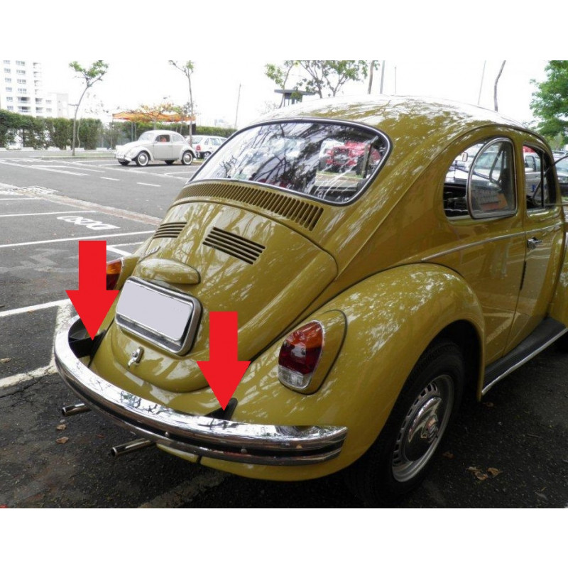 Suporte Parachoque Fusca 70 à 76 Traseiro - Par
