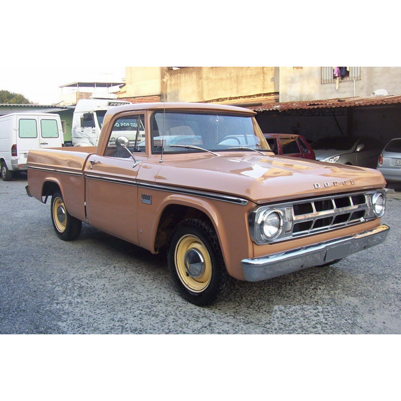 Suporte Bojo Farol Dodge D100 D400 D950 Original Usado - Par