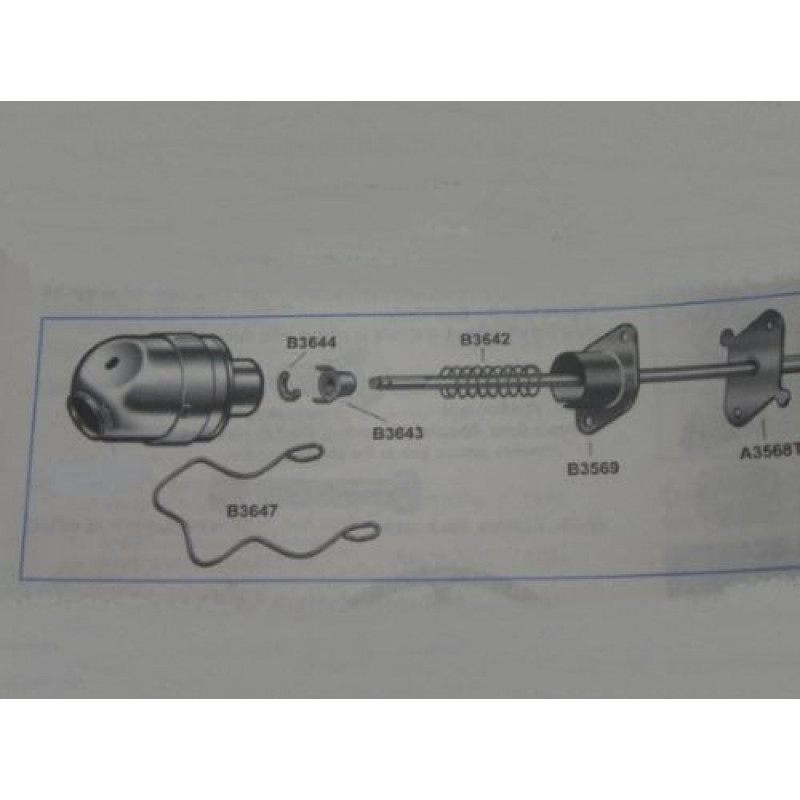 Suporte Chave Luz Ford 28 à 31 Importada