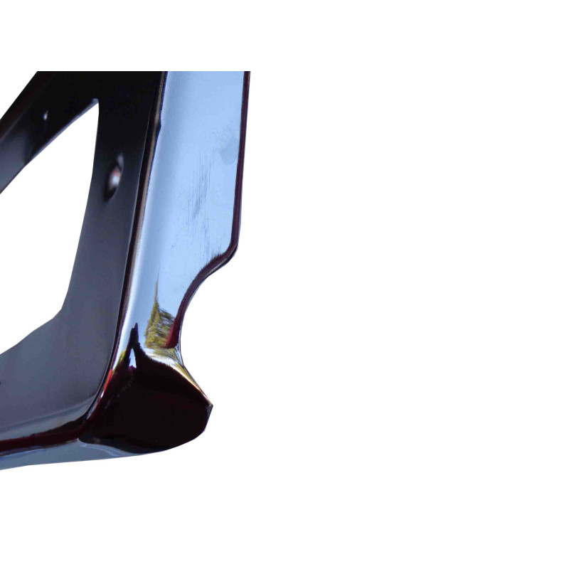 Suporte Moldura Cromada Placa Fusca até 70 Dianteiro e Traseiro - Par