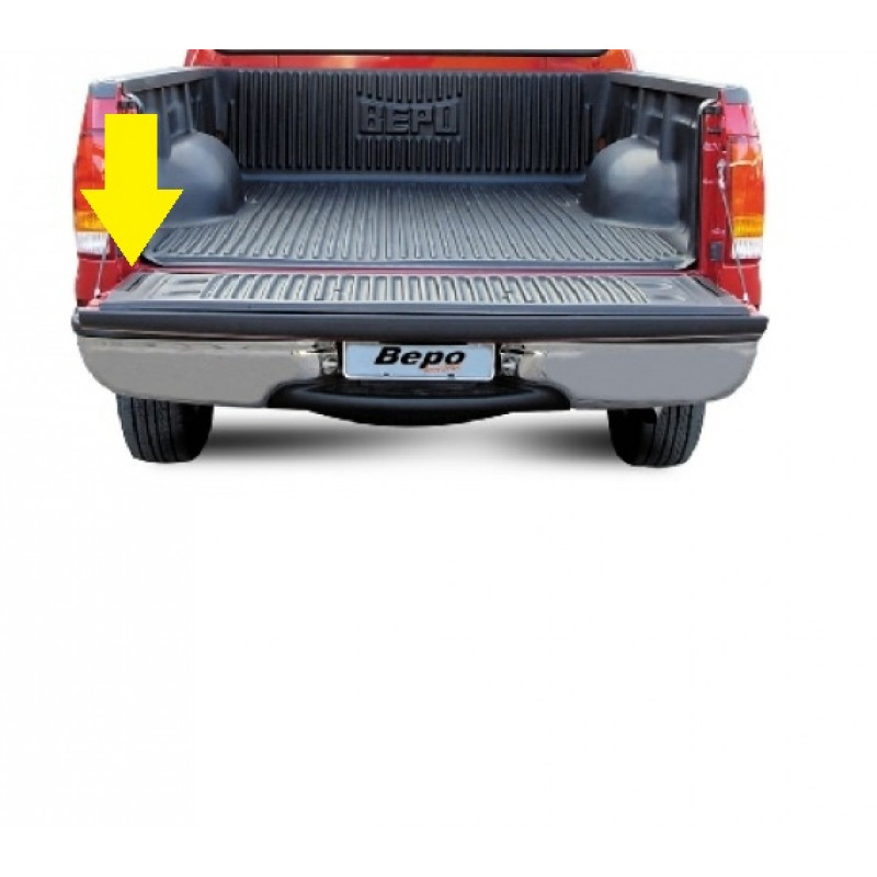 Suporte Esquerdo da Dobradiça da Tampa da Caçamba Ford F-250 Todas