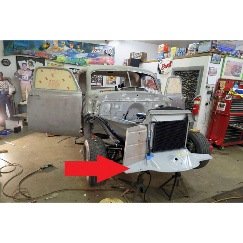 Suporte Inferior da Grade Boca de Sapo 1947 à 1953 Novo