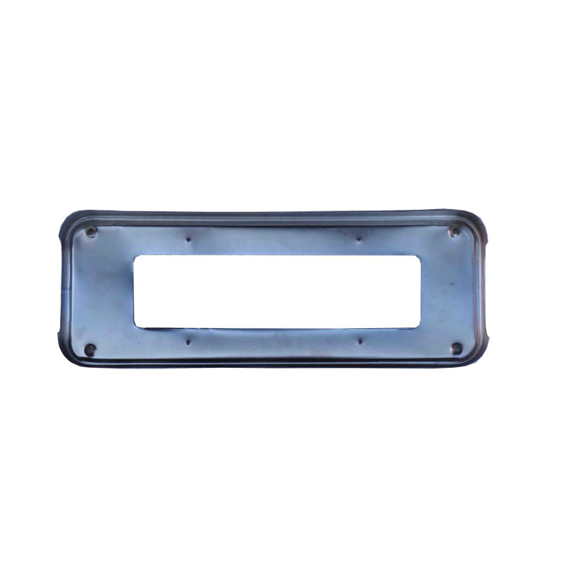 Suporte Moldura Placa Dianteira Fusca 1970 em Diante Cromada