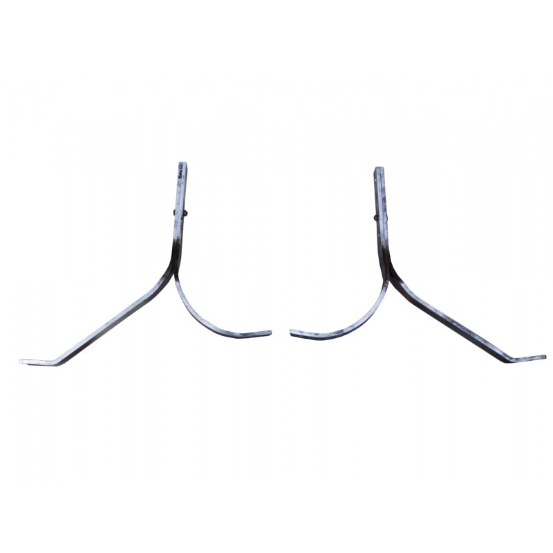 Suporte Parachoque Traseiro Boca de Sapo e Bagre Novo 1947 a 1955 Sem Pintura - Par