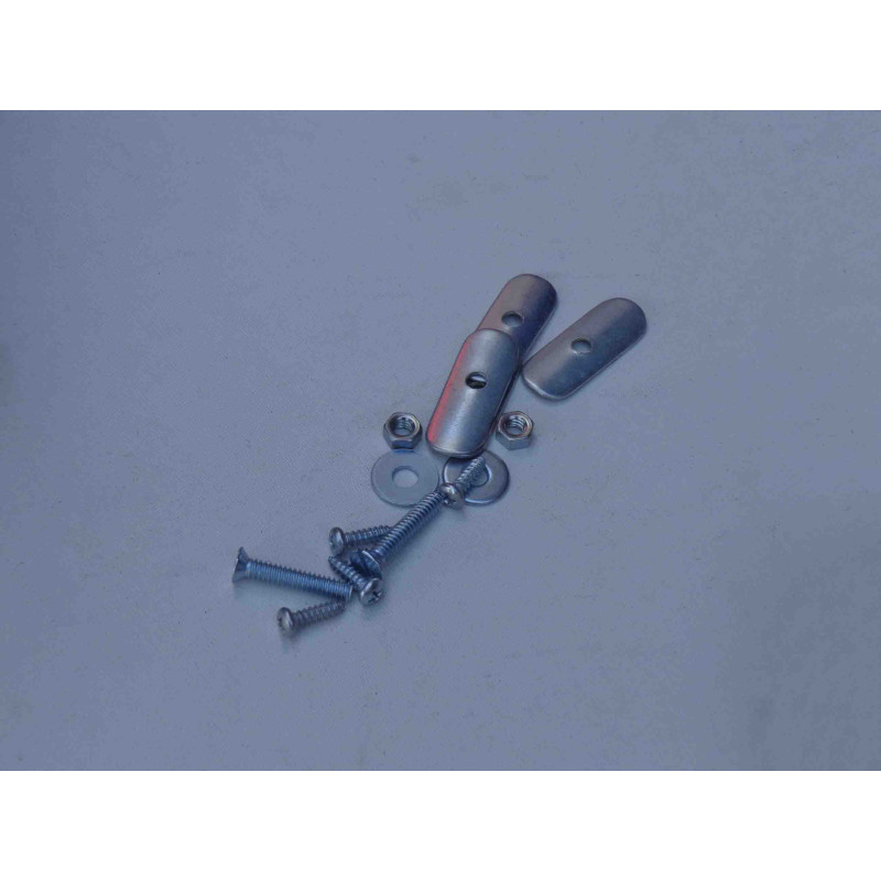 Suporte Moldura Cromada Placa Dianteira Vw Fusca até 1970