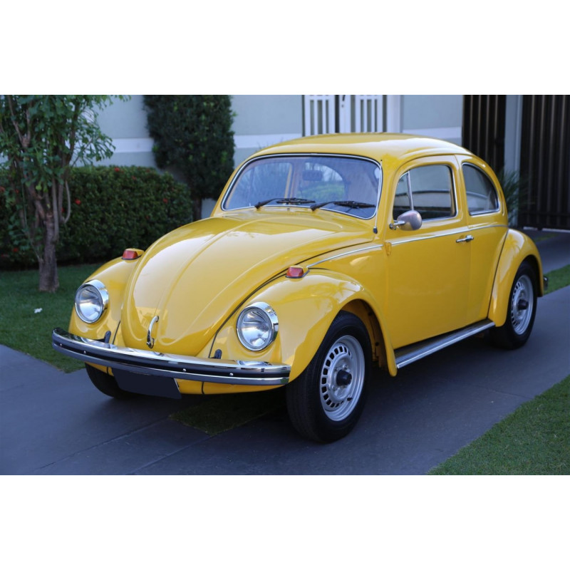 Suporte Placa Dianteira para Fusca 1970 a 1996