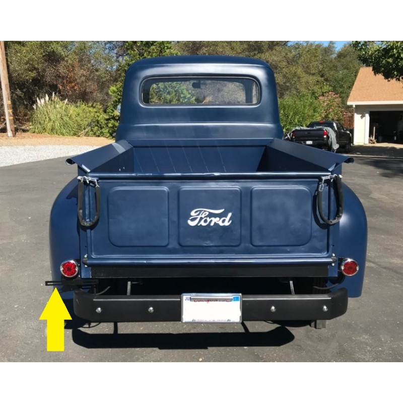 Suporte da Placa Traseira F-1 F-100 1948 a 1961 Cromado