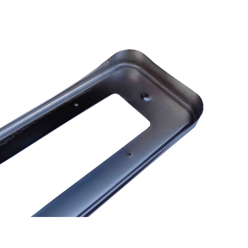 Suporte Moldura Cromada Placa Traseira Vw Fusca até 1970