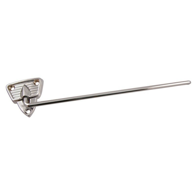 Suporte Quebra Sol Cromado F-100 1956 a 1971 - Par