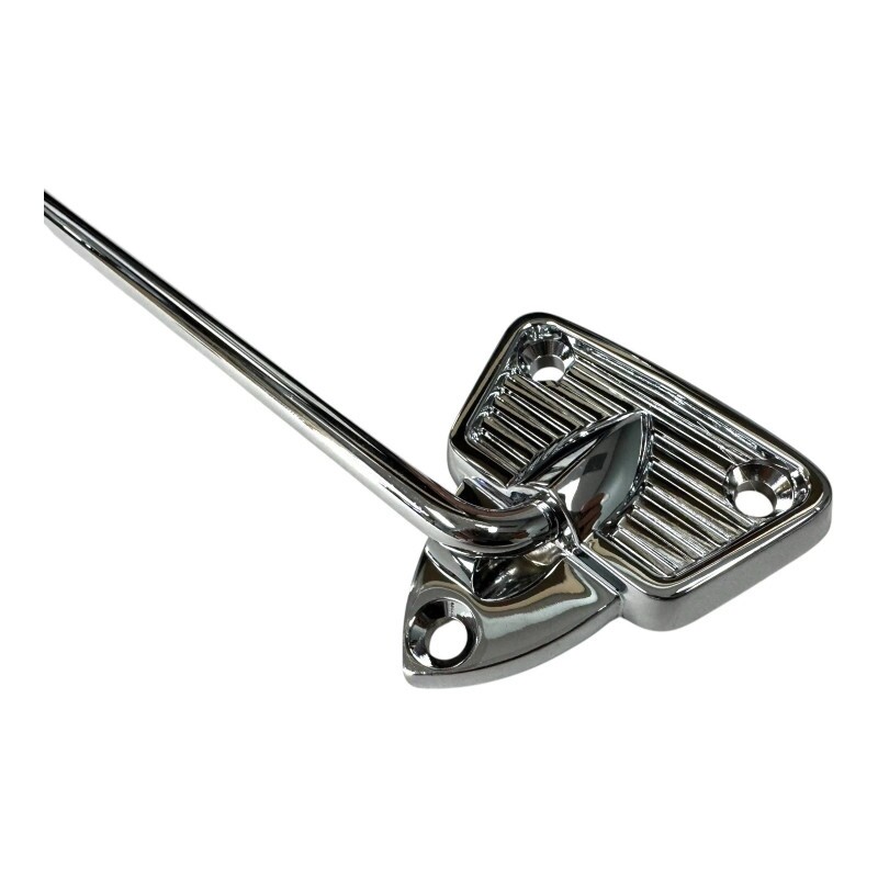 Suporte Quebra Sol Cromado F-100 1956 a 1971 - Par