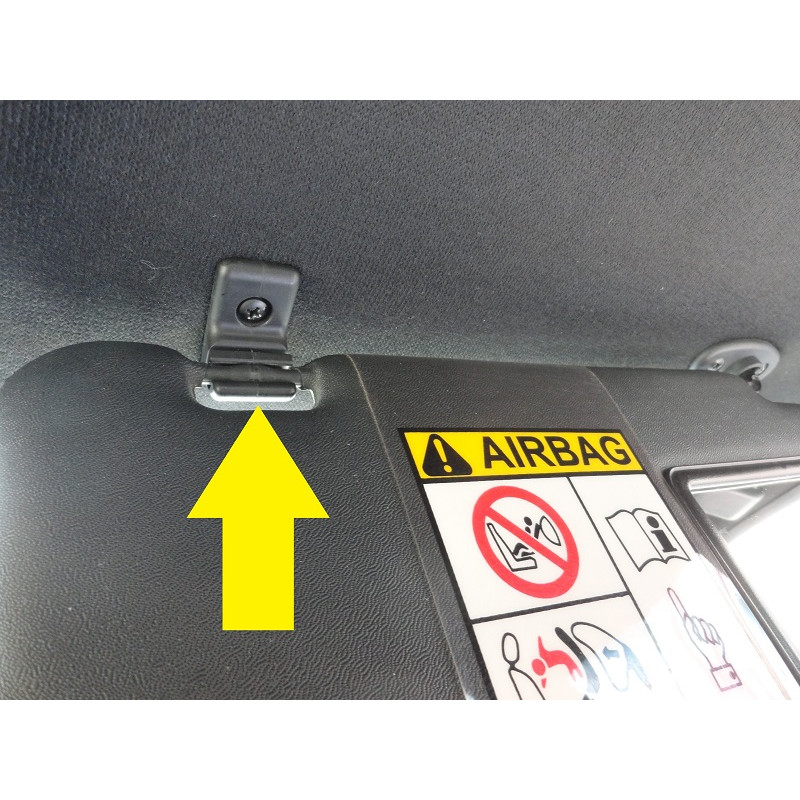 Suporte Quebra Sol Fiat Palio Siena Strada Uno Mobi Grafite Par