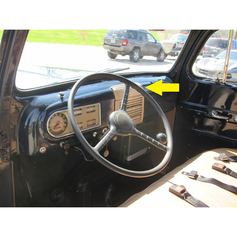 Tampa Rádio Cega Ford F-1 F-8 1948 a 1950 Original Usada