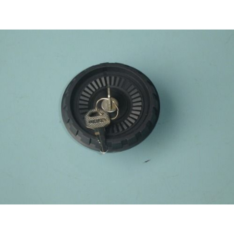 Tampa Combustível Corcel I 73 à 77 Preta Plástico com Chave