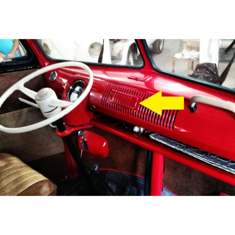 Tampa do Rádio Kombi até 1975 Nova Reprodução