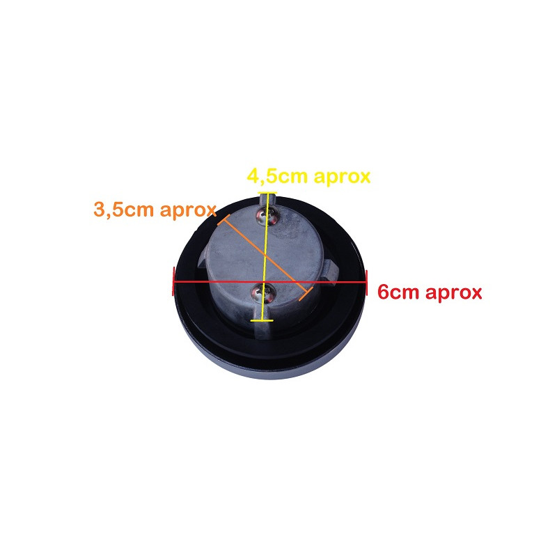 Tampa Tanque Combustível Ford F-1 F-100 1951 a 1971 Importada Nova