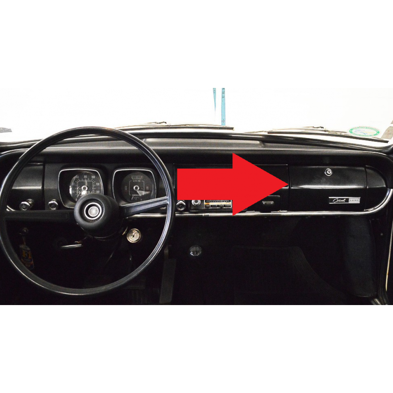 Tampa do Porta Luvas Corcel I Belina I até 77 Original Usada 