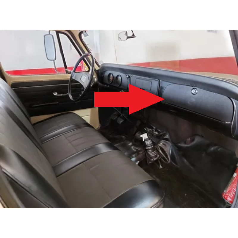 Tampa Porta Luvas D-10 Veraneio 79 em Diante Original Usada