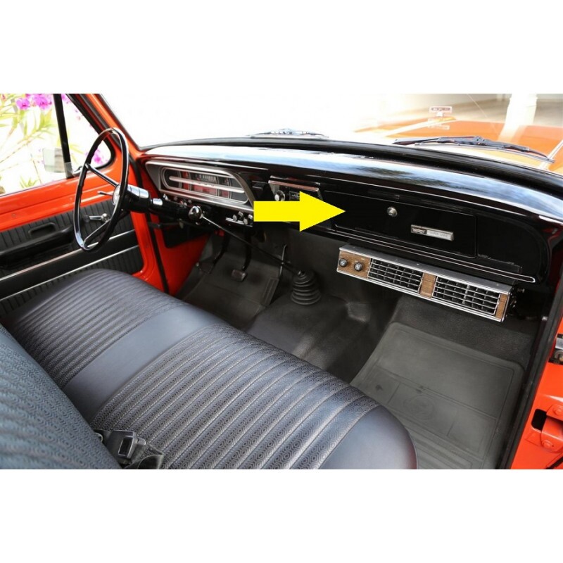 Tampa Porta Luvas F-100 F-1000 F-4000 1972 a 1985 Original Usada