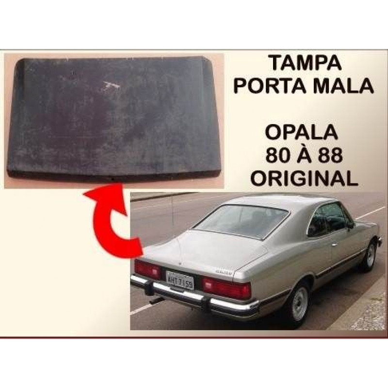 Tampa Porta Mala Opala 2 Portas 80 à 88 Original