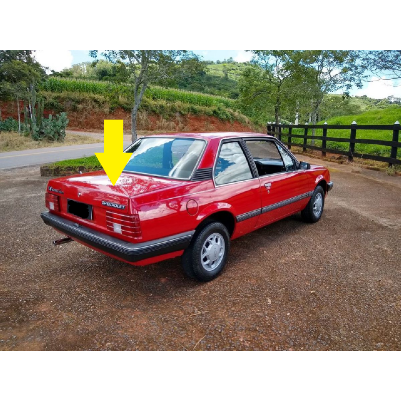 Tampa Capô Traseiro Porta Malas Monza Sedan até 90 2 ou 4 Portas Original