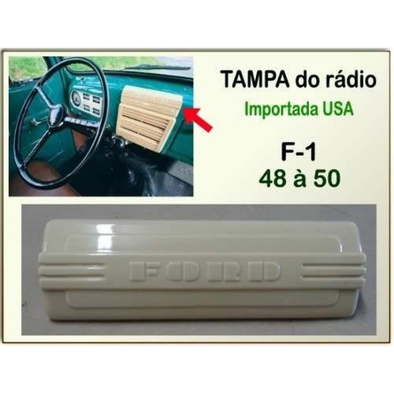 Tampa Rádio F-1 48 à 50 Importado