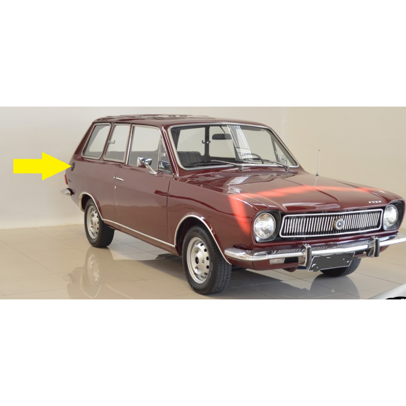 Tampa Tanque Combustível Belina I 73 à 77 Original Ford Nova 