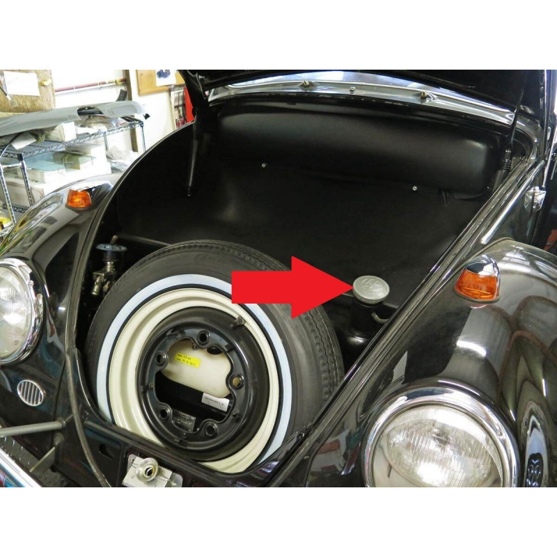 Tampa Tanque Combustível  Sem Chave VW Fusca 1965 a 1977 Nova