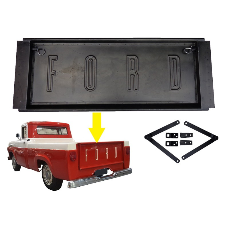Tampa Traseira Caçamba Ford F-100 1962 a 1968 Nova