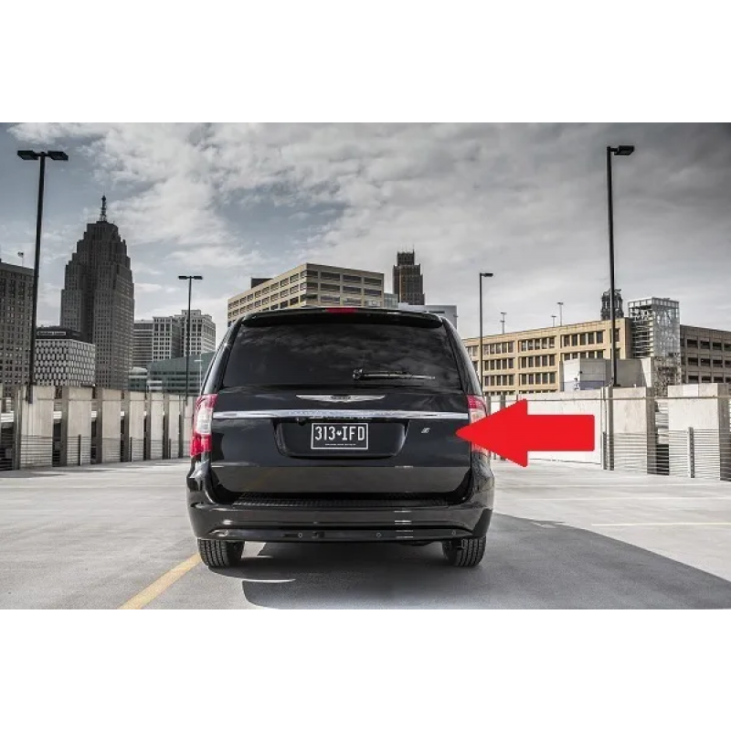 Tampa Traseira Chrysler Town & Country 12 à 16 Original Usada