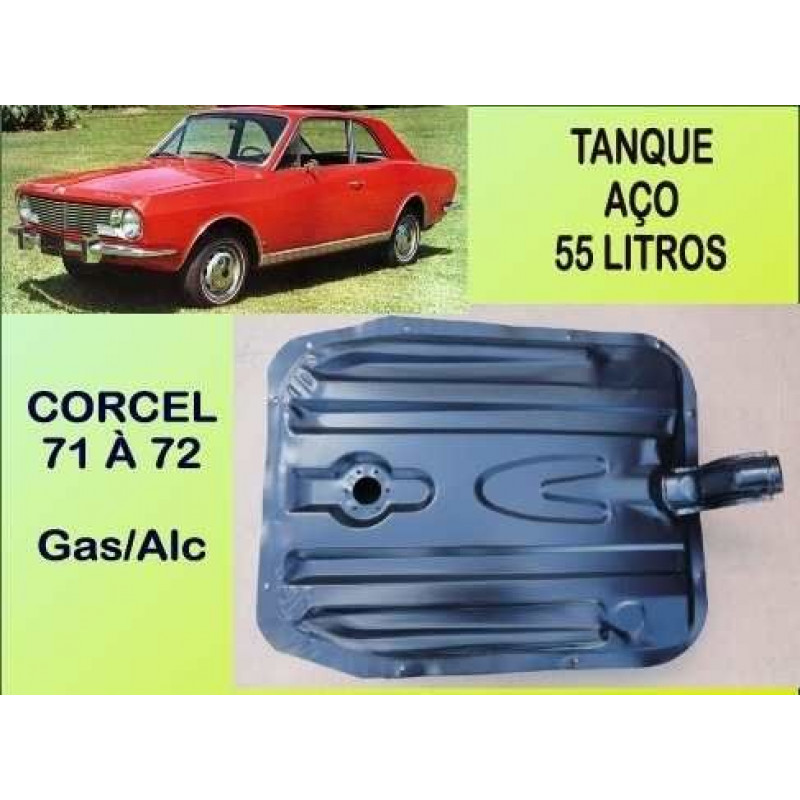 Tanque Combustível 55 Litros Corcel 71 à 72