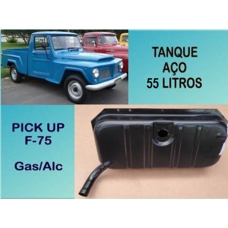 Tanque Combustível 55 Litros F-75