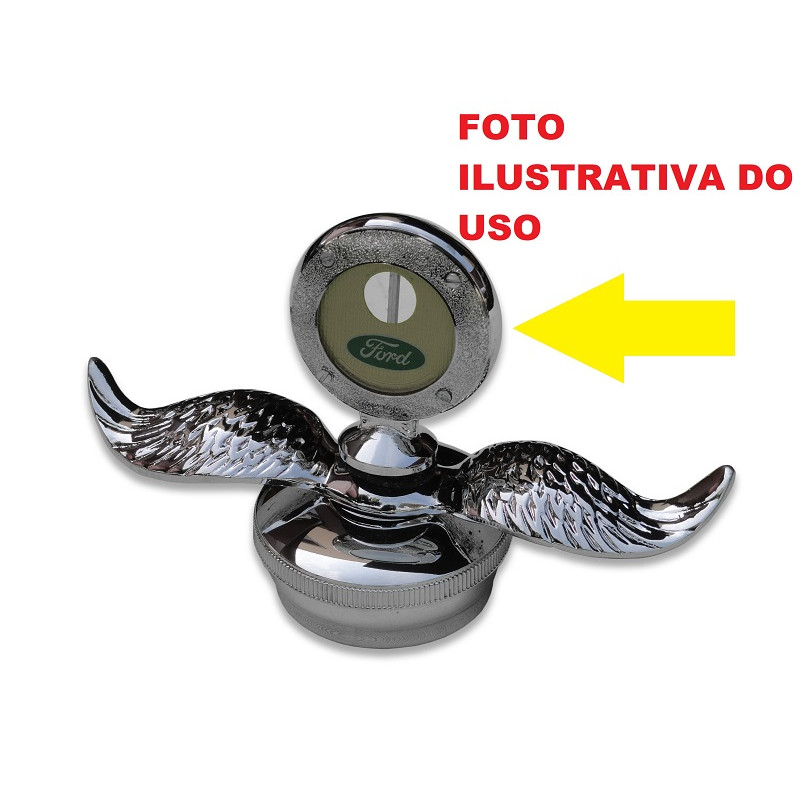 Termômetro da Tampa do Radiador Ford Model A 1928 a 1931 Novo - Unitário