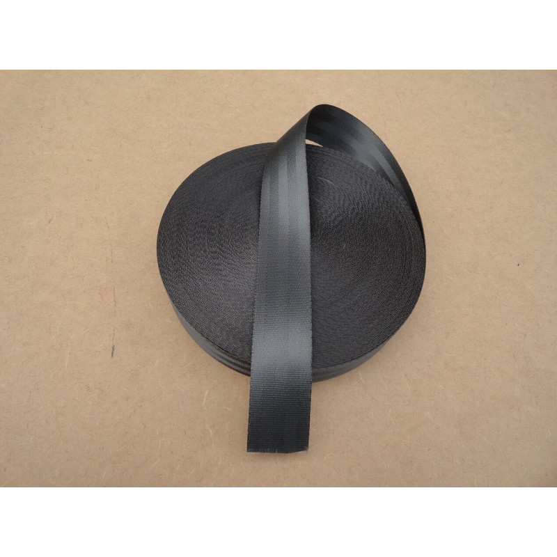 Tira Fita Cinto De Segurança Automotivo Cinza Metro