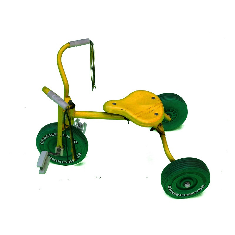 Triciclo Infantil Antigo Bandeirante Brasileirinho Original Novo