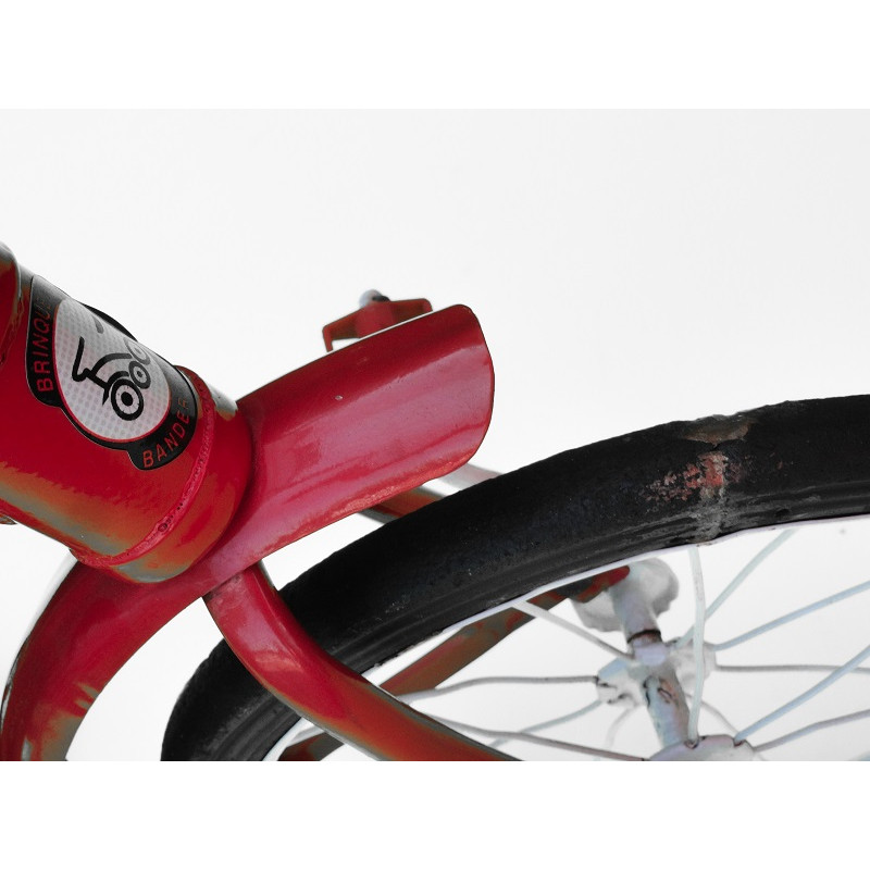 Triciclo Infantil Antigo Bandeirante 2 Irmãos Vermelho Original Usado