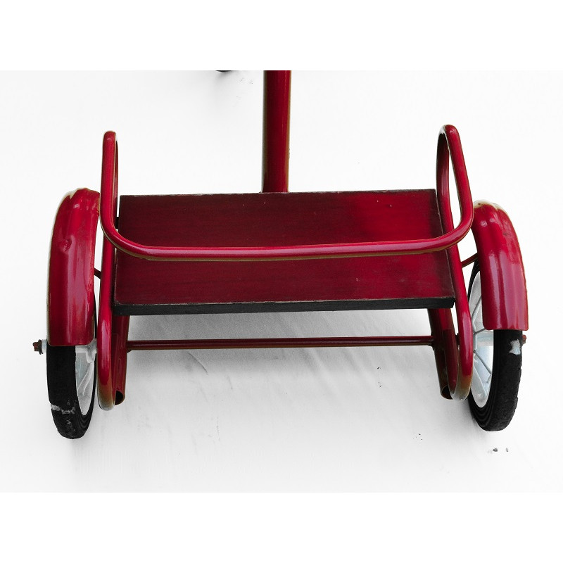 Triciclo Infantil Antigo Bandeirante 2 Irmãos Vermelho Original Usado