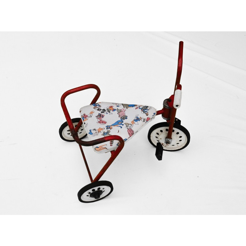 Triciclo Infantil Tico Tico Antigo Bruncar Vermelho Original Novo 