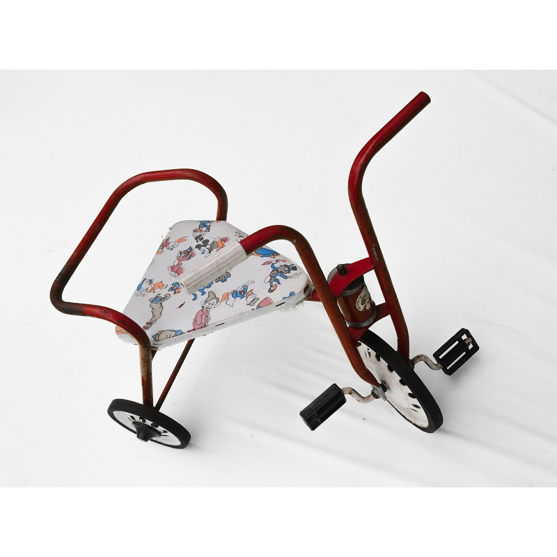 Triciclo Infantil Tico Tico Antigo Bruncar Vermelho Original Novo 