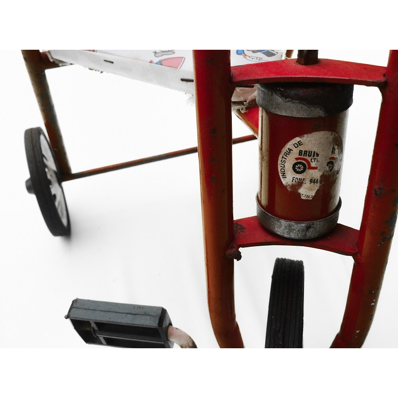 Triciclo Infantil Tico Tico Antigo Bruncar Vermelho Original Novo 