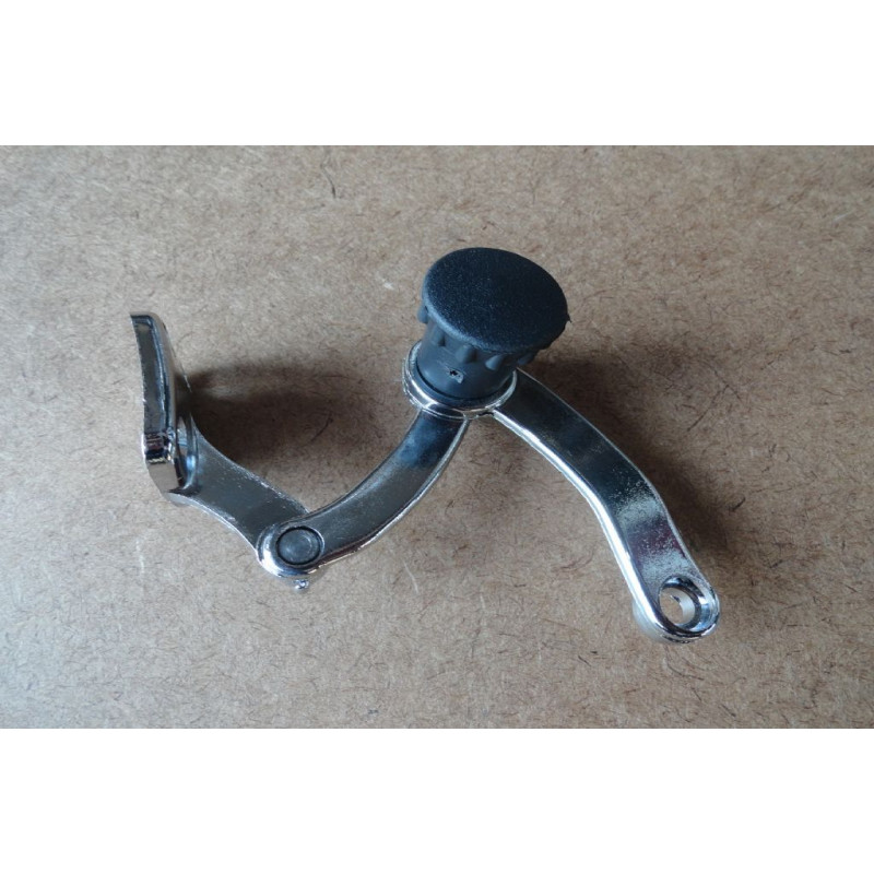 Trinco Janela Basculante Lateral Esquerda Preto Fusca 1959 à 1973 Novo