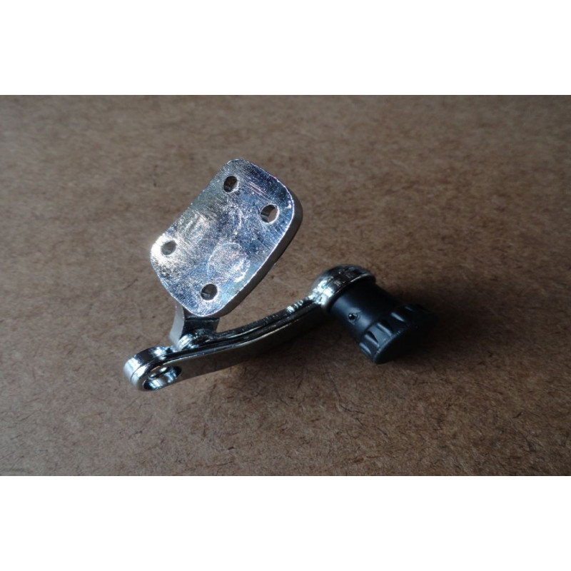 Trinco Janela Basculante Lateral Esquerda Preto Fusca 1959 à 1973 Novo