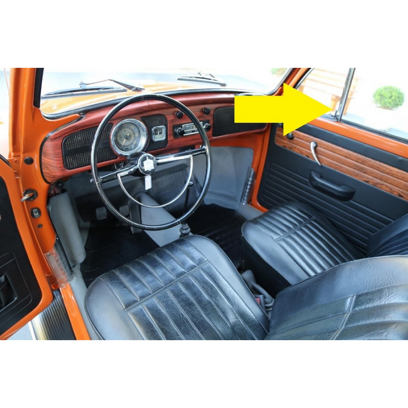 Trinco Quebra Vento Direito Fusca 1971 em Diante Variant II Original Novo