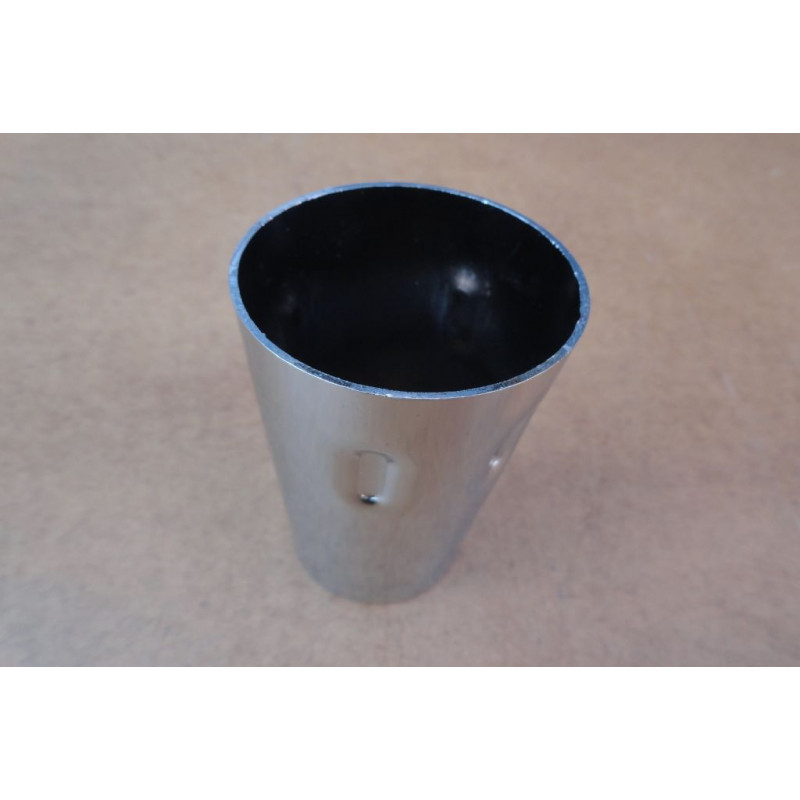 Tubo Escape Opala e Caravan 6 Cilindros Cromado Boca Reta