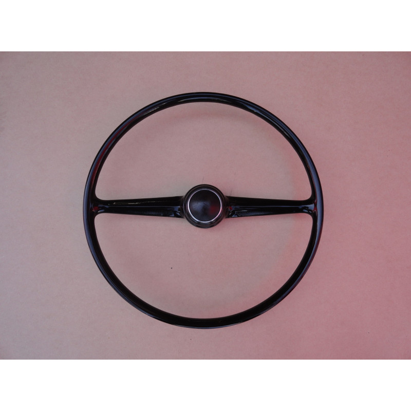 Volante Kombi Corujinha 1973 a 1975 Preto com Botão Original Usado