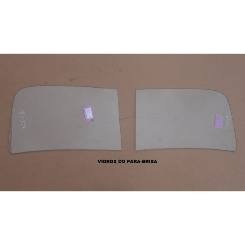 Vidros Chevrolet Boca de Sapo GMC 1947 a 1950 Incolor - Jogo